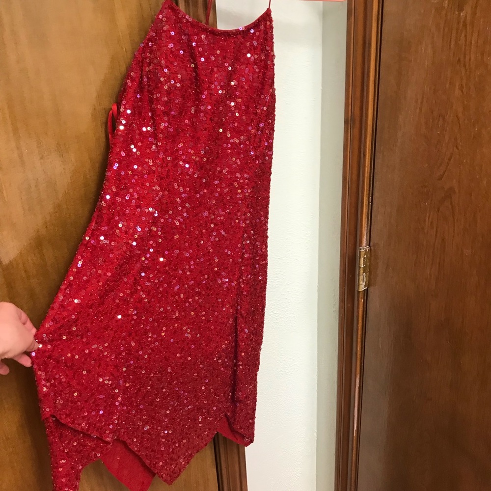 Scala size medium red dress